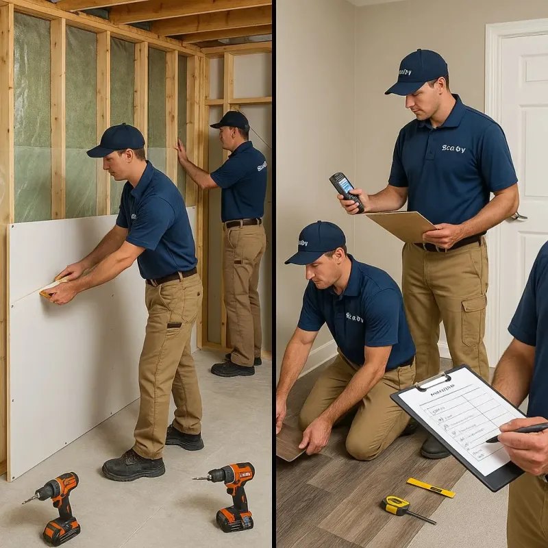 Repairs and Reconstruction process in Scott County, IL